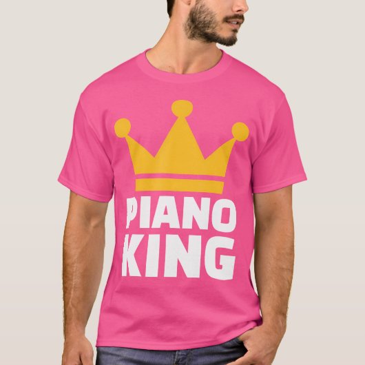 ピアノキング Tシャツ (正面)