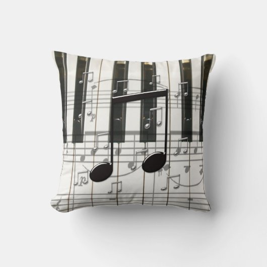 ピアノキーボードおよびノート クッション (正面)