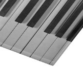 ピアノキーボードのカスタムなまな板 カッティングボード (角)