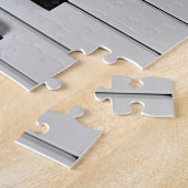 ピアノキーボードのカスタムなジグソーパズル ジグソーパズル (側面)