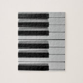 ピアノキーボードのカスタムなジグソーパズル ジグソーパズル (縦)