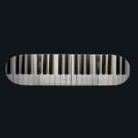 ピアノキーボードのカスタムのスケートボード スケートボード<br><div class="desc">やっと箸を遊ぶことができる誰かまたはピアノ名人であるかどうかこの白黒ピアノキーボードのカスタムのスケートボードを愛して確実です。</div>
