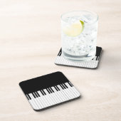 ピアノキーボードのキー コースター (右側)