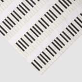 ピアノキーボードのグラフィックの切り離しティッシュペーパー 薄葉紙 (詳細)