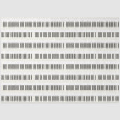 ピアノキーボードのグラフィックの切り離しティッシュペーパー 薄葉紙 (正面)