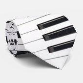 ピアノキーボードのネクタイ ネクタイ (ロール)