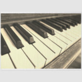 ピアノキーボードの切り離しティッシュペーパー 薄葉紙 (正面)