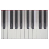 ピアノキーボードの生地 ファブリック (ファットクウォーター)