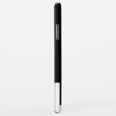 ピアノキーボードの白黒iPhone XSの最高の箱 Case-Mate iPhoneケース (裏面/右)