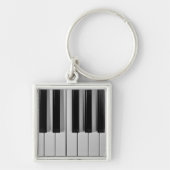 ピアノキーボードカスタムキーチェーン キーホルダー (正面)