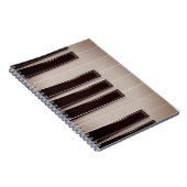 ピアノキーボードテーマ ノートブック (右側)