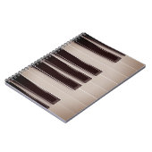 ピアノキーボードテーマ ノートブック (左側)