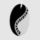 ピアノキーボードミュージカルオーナメント オーナメント (正面)