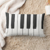ピアノキーボードランバー装飾用クッション ランバークッション (ブランケット)