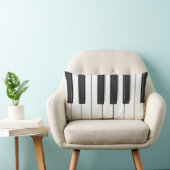 ピアノキーボードランバー装飾用クッション ランバークッション (椅子)