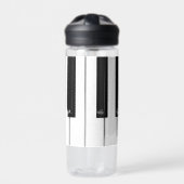 ピアノキーボード鍵 ウォーターボトル (正面)