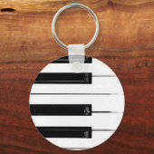 ピアノキーボード鍵 キーホルダー (正面)