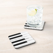 ピアノキーボード鍵 コースター (右側)