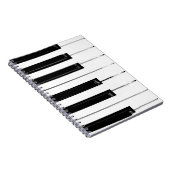 ピアノキーボード鍵 ノートブック (右側)
