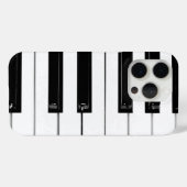 ピアノキーボード鍵 Case-Mate iPhoneケース (裏面 (横))