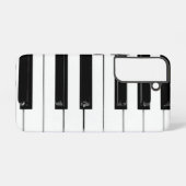 ピアノキーボード鍵 SAMSUNG GALAXYケース (裏面横)
