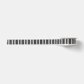 ピアノキーボード1 1/2" サテンリボン (正面)
