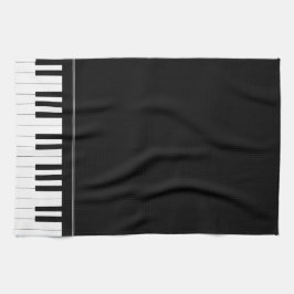 ピアノキーボード キッチンタオル