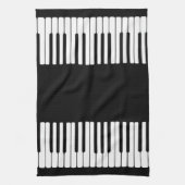 ピアノキーボード キッチンタオル (縦)