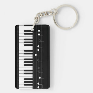 ピアノキーボード キーホルダー