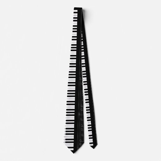 ピアノキーボード ネクタイ (正面)