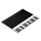 ピアノキーボード ノートブック (左側)