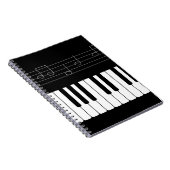 ピアノキーボード ノートブック (右側)