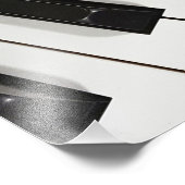 ピアノキーボード フォトプリント            (角)