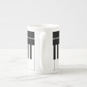 ピアノキーボード ボーンチャイナマグカップ (裏面)