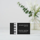 ピアノキーボード 名刺 (スタンド正面)