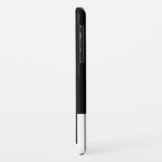 ピアノキーボード、白黒iPhone XRの箱 Case-Mate iPhoneケース (裏面/左)