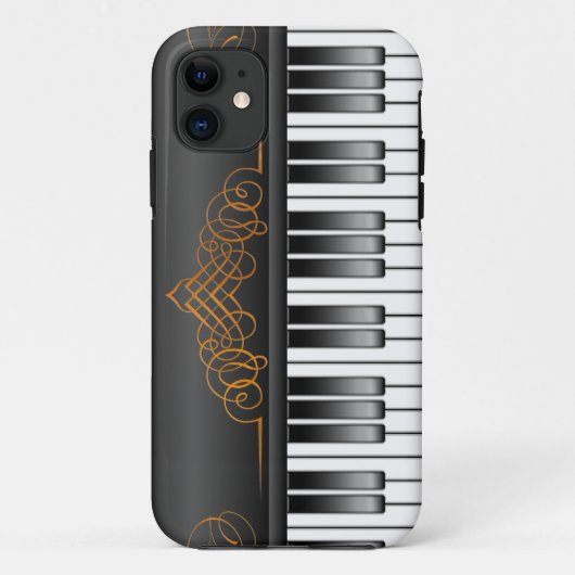 ピアノキーボード Case-Mate iPhoneケース (裏面)