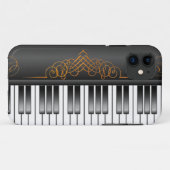 ピアノキーボード Case-Mate iPhoneケース (裏面(横))