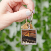 ピアノキーボードKeychain キーホルダー (手)