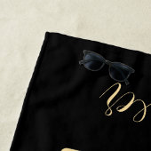 ピアノキーボーパーソナライズされたドミュージシャン ビーチタオル (インサイチュ)