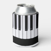 ピアノクラシカル鍵 缶クーラー (缶正面)