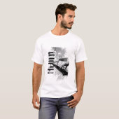 ピアノクラシック音楽 Tシャツ (正面フル)