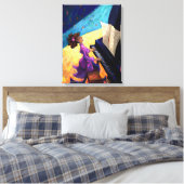 ピアノコンサート キャンバスプリント (インサイチュ (寝室))