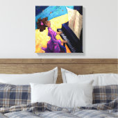 ピアノコンサート キャンバスプリント (インサイチュ (寝室))