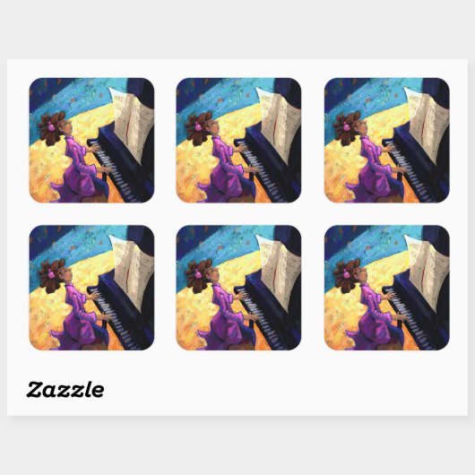 ピアノコンサート スクエアシール (シート)