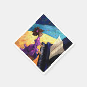 ピアノコンサート スタンダードカクテルナプキン (角)