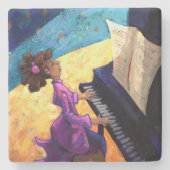 ピアノコンサート ストーンコースター (正面)