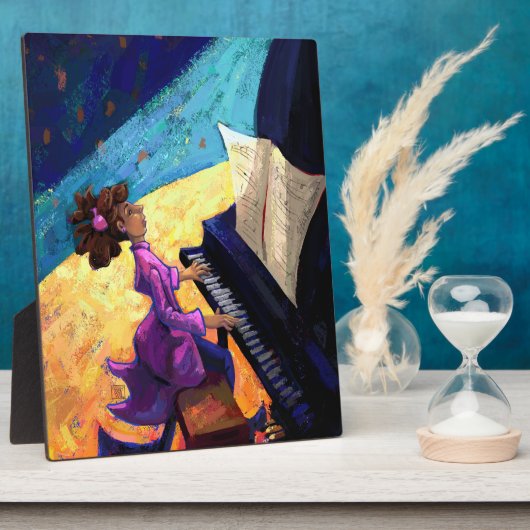 ピアノコンサート フォトプラーク (側面)