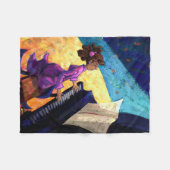 ピアノコンサート フリースブランケット (正面(横))