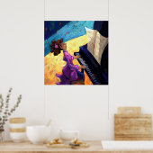 ピアノコンサート ポスター (キッチン)